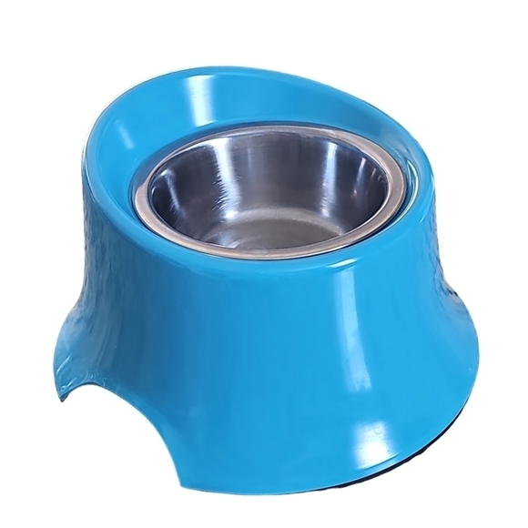 SUPER DESIGN ELEVATED DOG BOWL RAISED DOG FEEDER - Picture 1 of 9